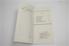 1949 Philadelphia Inquirer Inv. at Whitemarsh Contestant Badge & Handbook - Rod Munday Collection