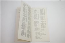 1949 Philadelphia Inquirer Inv. at Whitemarsh Contestant Badge & Handbook - Rod Munday Collection