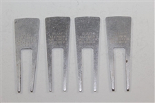 Charles Coody's Four 1967 Contestant Divot Tools - PGA Phoenix, PGA Doral, PGA Jacksonville, & PGA Thunderbird