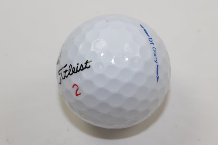 Billy Casper Signed Augusta National Golf Club Logo Titleist Golf Ball JSA ALOA