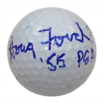 Doug Ford Signed Titleist Golf Ball with 55 PGA JSA ALOA