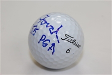 Doug Ford Signed Titleist Golf Ball with '55 PGA' JSA ALOA