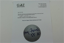 Doug Ford Signed Titleist Golf Ball with '55 PGA' JSA ALOA