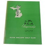 1947 PGA Championship at Plum Hollow Golf Club Official Program - Jim Ferrier Winner