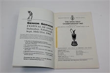 1963 OPEN Championship at Royal Lytham & St Annes GC Official Program - Bob Charles Winner