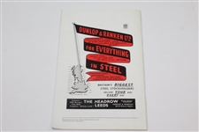 1963 OPEN Championship at Royal Lytham & St Annes GC Official Program - Bob Charles Winner