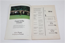1972 Open Championship at Muirfield Official Program - Lee Trevino Winner