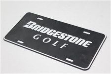 Bridgestone Golf Logo License Plate & Bridgestone Lie Board