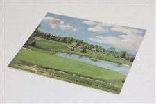 1954 Baltusrol Golf Club 'Site of US Open Championships' Christmas Card