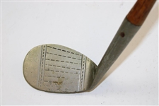 J. Harland Hand Made Non Corrosive Monel Metal Niblick with 'WWR' Stamped in Head