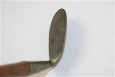 J. Harland Hand Made Non Corrosive Monel Metal Niblick with 'WWR' Stamped in Head