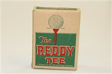 Vintage The Reddy Tee 'Tee of Champions' by Red Devil Tools Box with 18 Tees