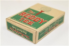 Vintage The Reddy Tee 'Tee of Champions' by Red Devil Tools Box with 18 Tees