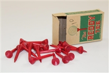 Vintage The Reddy Tee 'Tee of Champions' by Red Devil Tools Box with 18 Tees
