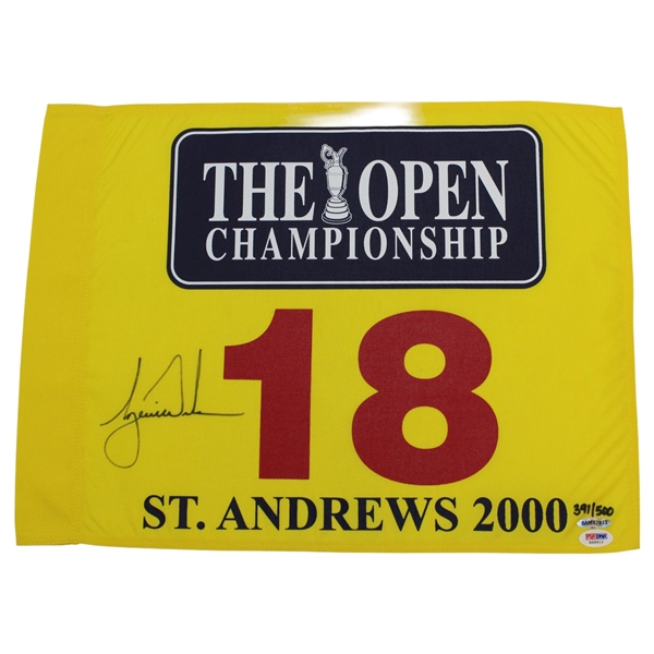 Tiger Woods Signed Ltd Ed 2000 The OPEN at St. Andrews #391/500 UDA/PSA