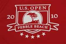 2010 US Open at Pebble beach Red Nylon Flag