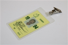1994 Masters Official Caddie Badge No. 064 (Brett Ogle) - Bob Burns Collection