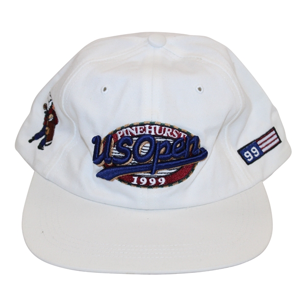 Payne Stewarts Personal 1999 US Open at Pinehurst White Hat