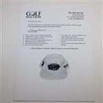 Payne Stewart's Personal 1999 US Open at Pinehurst White Hat