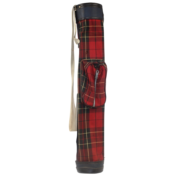 Classic Plaid Golf Bag