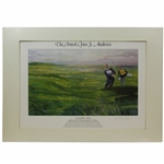 The British Open St. Andrews Ltd Ed Triumphant Return Print by Walt Spitzmiller - Matted