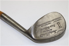 Vintage Hendry & Bishop Eddie Williams 'Cardinal' Dreadnaught 956 Large Head Niblick 