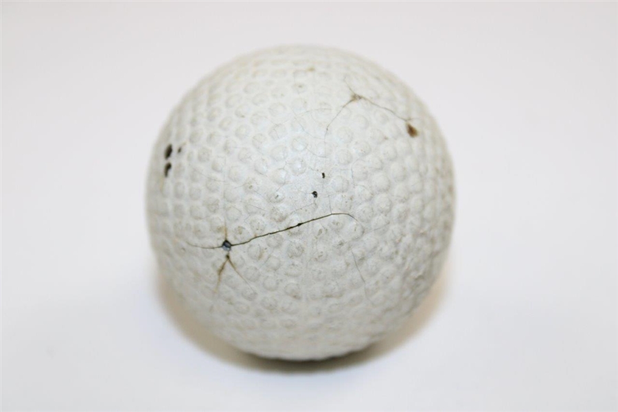 Circa 1900-1910 The Conqueror Bramble Golf Ball