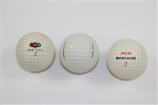 PCR Bartsch Sleeve of Golf Balls Plus Three (3) Different Series of Bartsch-PCR balls 