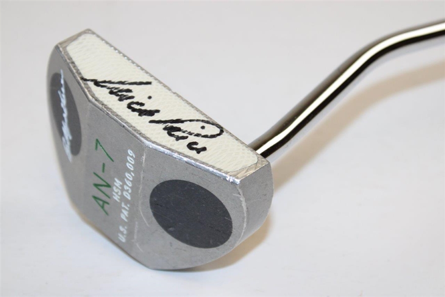 Gary Player's Personal Nick Price Signed Bobby Grace AN-7 Putter with Letter JSA ALOA