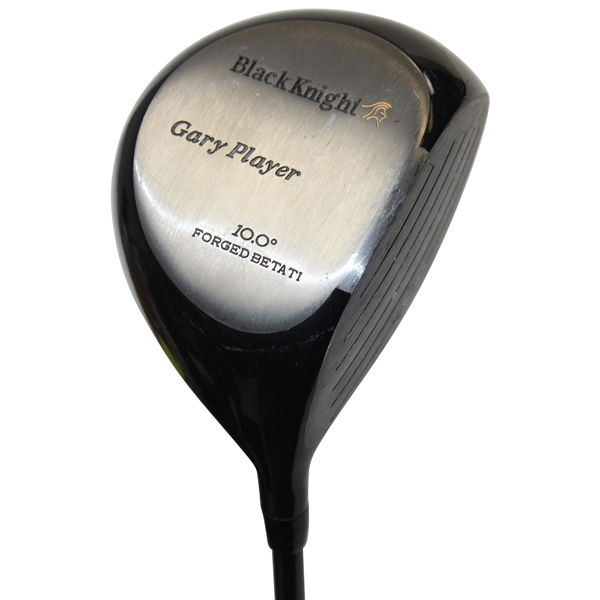 Gary Player's Personal Gary Player Black Knight 10 Degree Forged Betati Driver with Letter