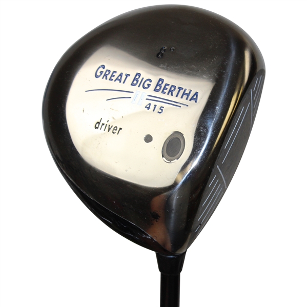 Gary Player's Personal Callaway Great Big Bertha II 415 8 Degree Driver with Letter