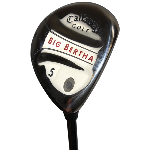 Gary Player's Personal Callaway Golf Big Bertha 5-Wood with Letter