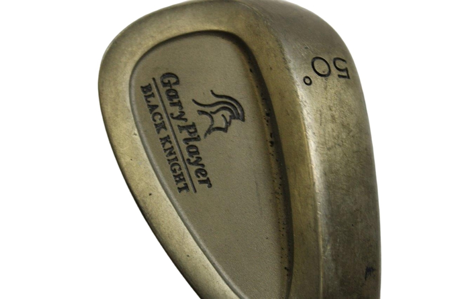 Gary Player's Personal Gary Player Black Knight Par Saver 50 Degree Wedge with Letter