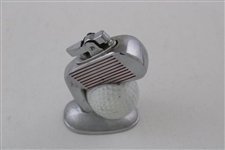 Classic Silver Colored Golf Iron Head with Golf Ball Themed Lighter