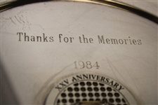 1984 Bob Hope Classic 'Thanks for the Memories' 25th Anniversary Plate