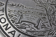 1973 Bing Crosby National Pro-Am 'The 32nd' Pewter Plate