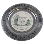 1977 The Los Angeles Country Club L.A.C.C. Member-Guest Pewter Plate