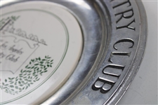 1977 The Los Angeles Country Club L.A.C.C. Member-Guest Pewter Plate