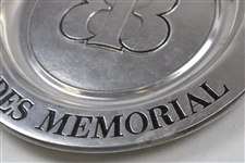 1982 Bardmoor Country Club Bardes Memorial Pewter Plate