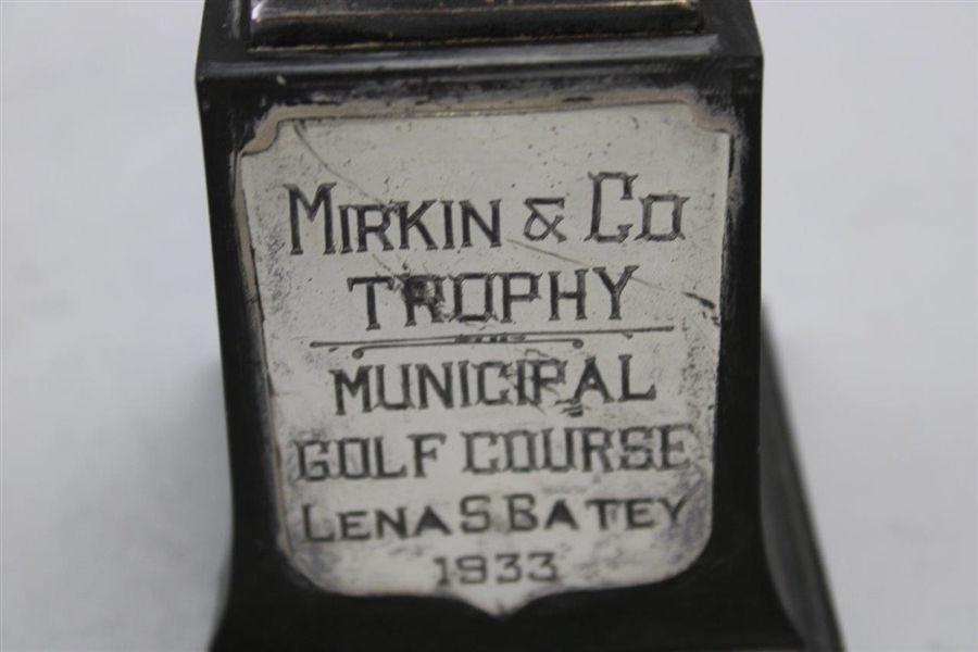 1933 Mirkin & Co Trophy Municipal GC Lena S. Batey Winner