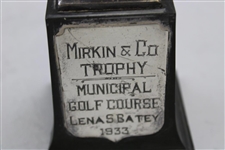 1933 Mirkin & Co Trophy Municipal GC Lena S. Batey Winner