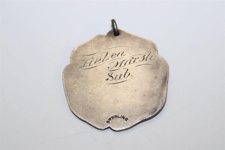 1920 Penn Hall Helen Marsh Sub Medallion