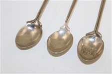 3 Golf Club Spoons