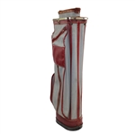 Classic Vinyl & Canvas Golf Bag
