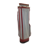 Classic Vinyl & Canvas Golf Bag