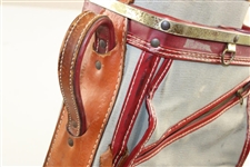 Classic Vinyl & Canvas Golf Bag