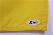 Henrik Stenson Signed 2016 OPEN at Royal Troon Screen Flag BECKETT #B89249