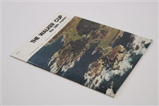 1981 Walker Cup at Cypress Point Club Official Program
