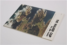 1981 Walker Cup at Cypress Point Club Official Program