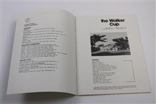 1981 Walker Cup at Cypress Point Club Official Program